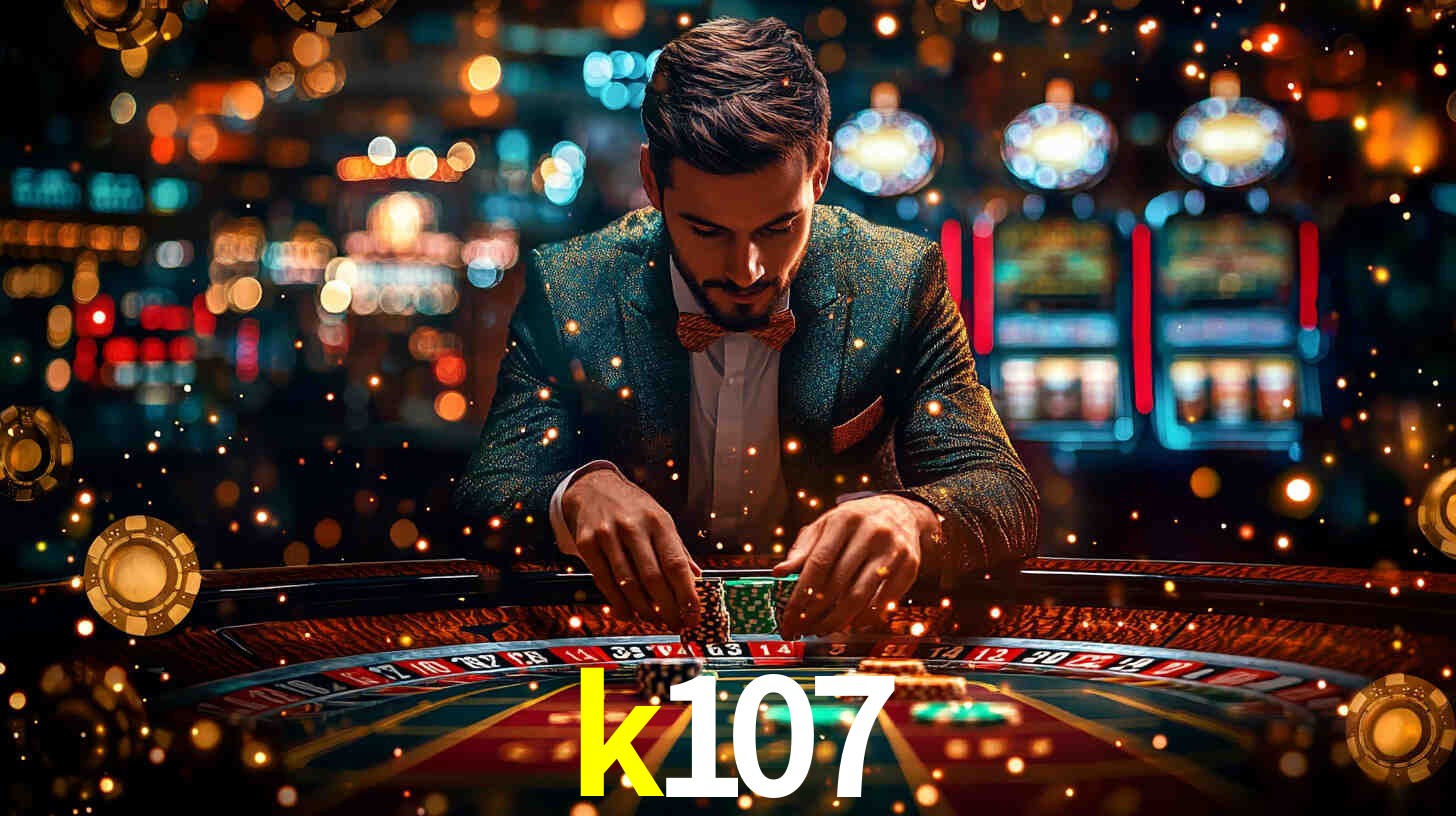 k107 Logo - Bônus com Rollover Justo